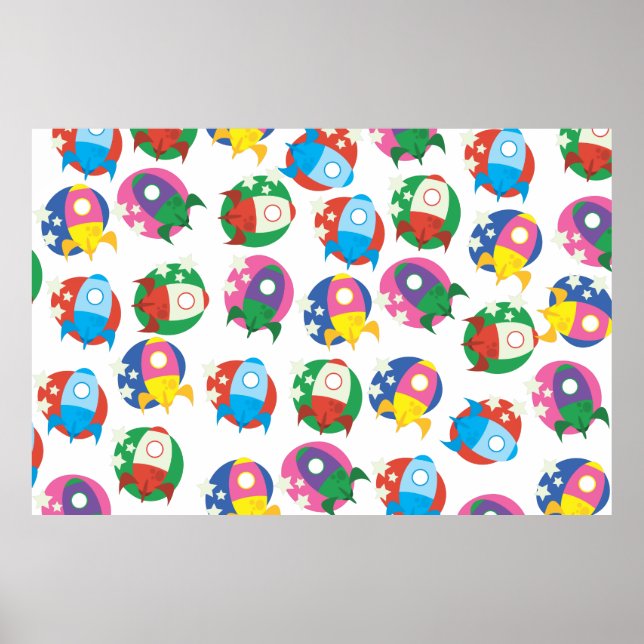 Raketen Poster (Vorne)