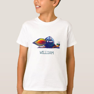 Raketen-Schnecke T-Shirt