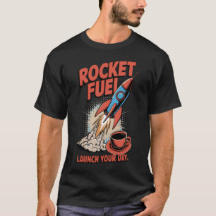 Raketen-Treibstoff - Kaffee T-Shirt