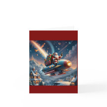 Raketen-Weihnachtsmann