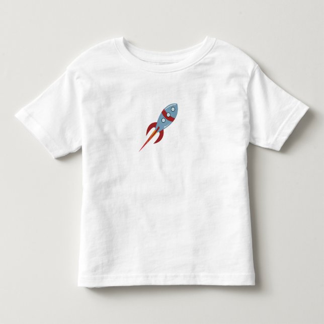 Raketenjunge Kleinkind T-shirt (Vorderseite)