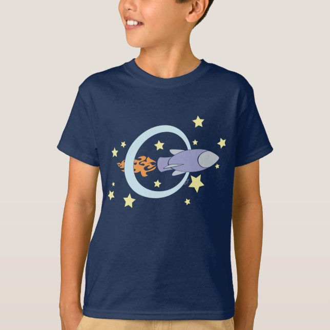 Raketenkids-Retrospace T-Shirt (Vorderseite)