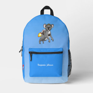 Raketenkoala Bedruckter Rucksack