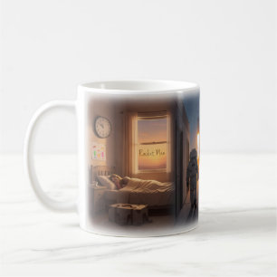 Raketenmann Weltraum-Traum-Reise-Kaffeetasse Kaffeetasse