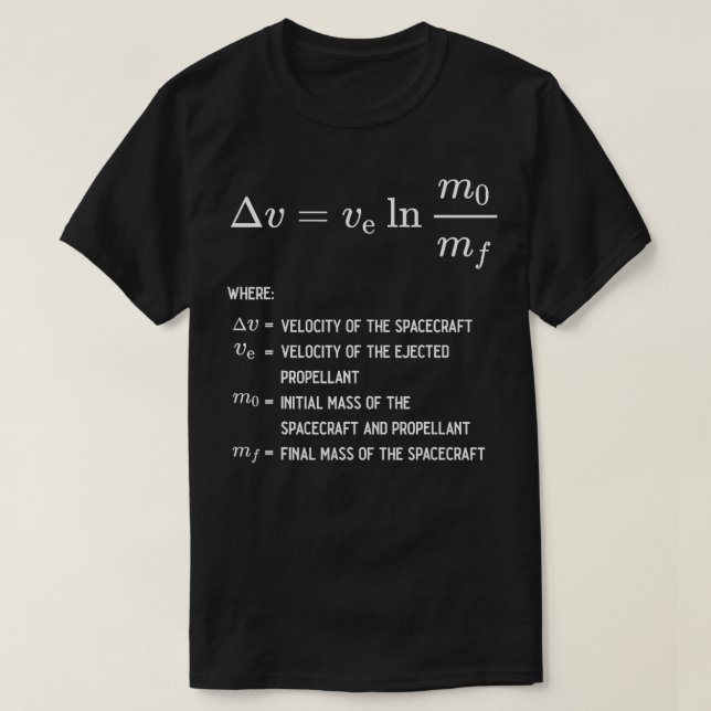 Raketenquälerei Physik-Raketentechniker T-Shirt (Design vorne)