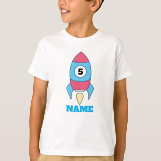 Raketenraumschiff - Shirt zum Geburtstag - Weltrau