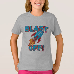 Raketenraumschiff startet T-Shirt