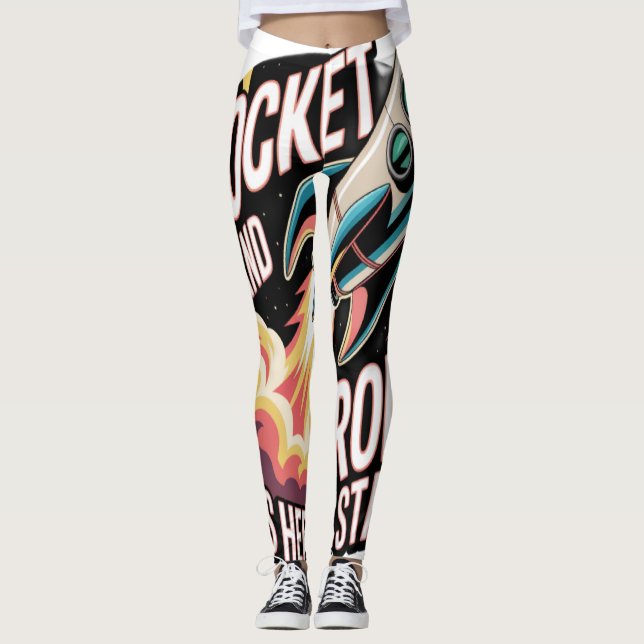 Raketenrolle  leggings (Vorderseite)