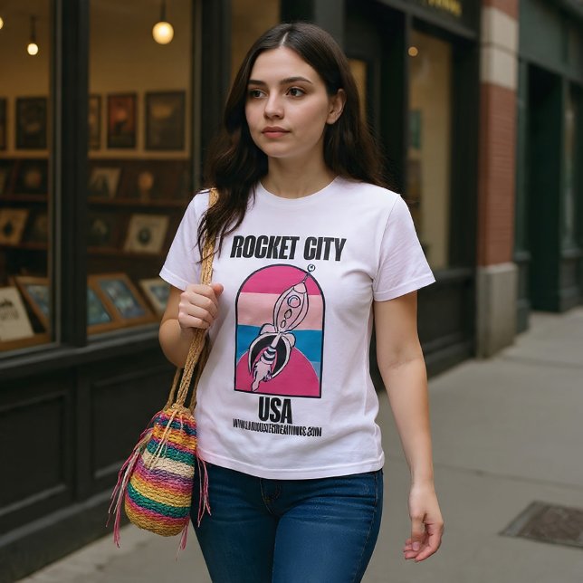 Raketenstadt 3 T-Shirt (Von Creator hochgeladen)