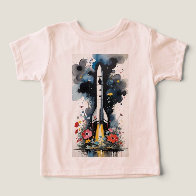 Raketenstart (Design Vorderseite)