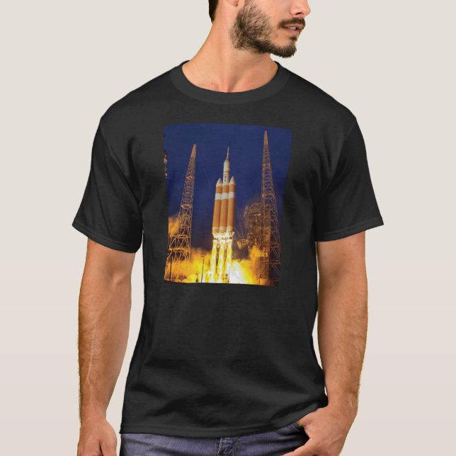 Raketenstart der NASA T-Shirt (Vorderseite)