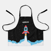 Raketenstart in Weltraumkindern