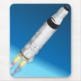 Raketenstart PAD Mousepad