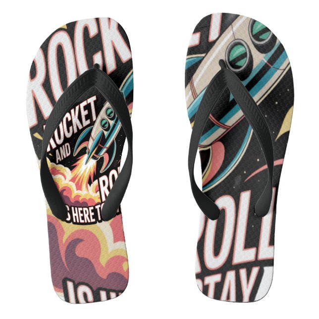 Raketenstelle Flip Flops (Fußbett)