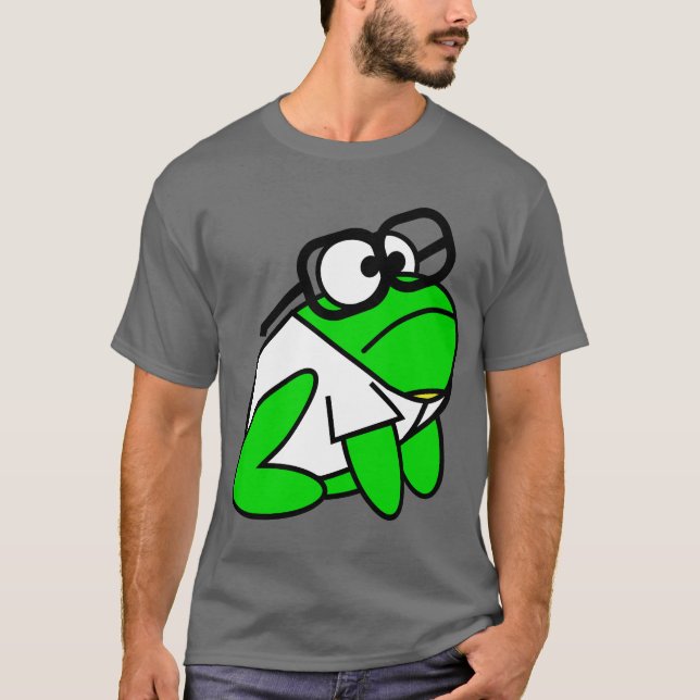 Raketentechnik-Frosch T-Shirt (Vorderseite)