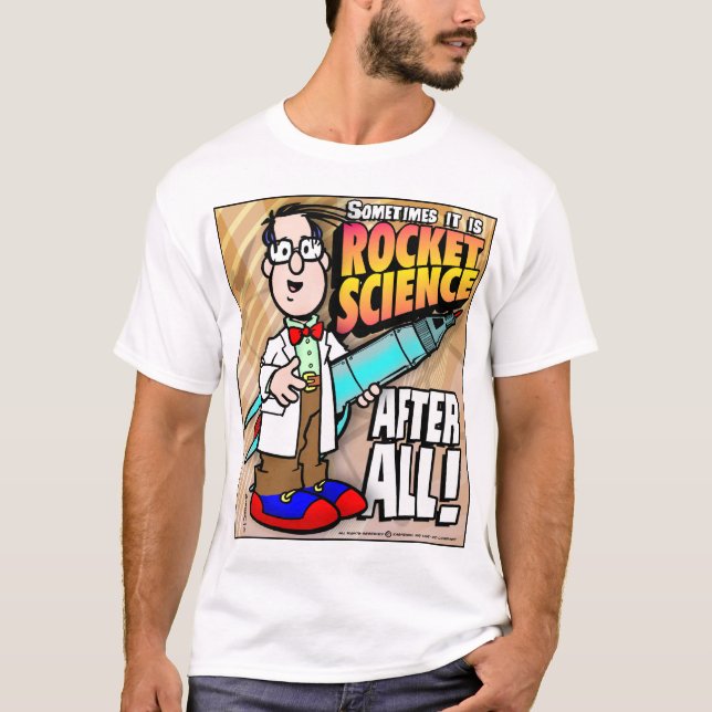 Raketentechnik T-Shirt (Vorderseite)