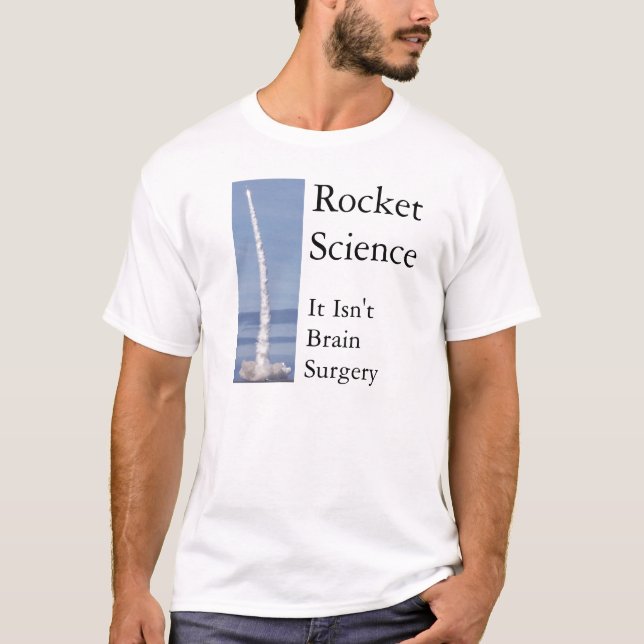 Raketentechnik T-Shirt (Vorderseite)