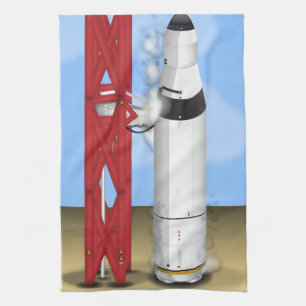 Raketenwerfer Küchentuch
