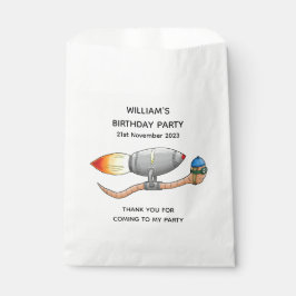 Raketenwurm Geschenktütchen