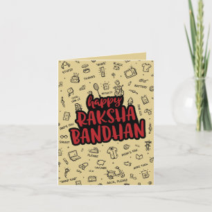 RAKHI CARD DANKESKARTE