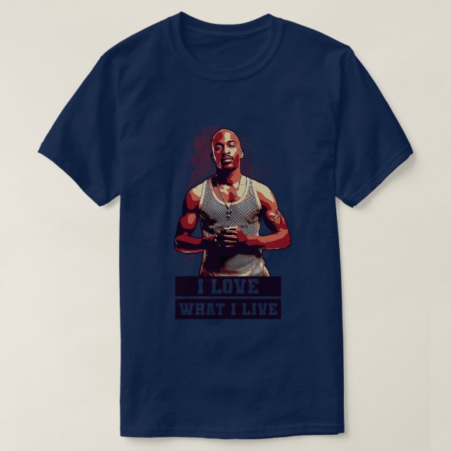 Rakim Zitat T-Shirt (Design vorne)