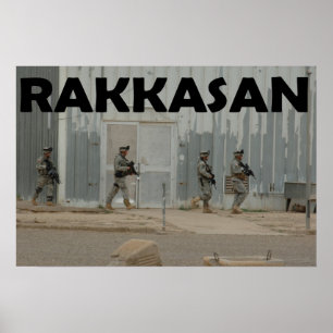 Rakkasan 101. Im Flugzeug Poster