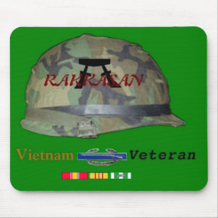 Rakkasan Vietnam Tierarzt mousepad mit CIB-Entwurf