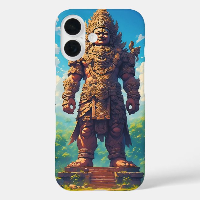 „Raksasa Nusantara“ (Riese des Archipels) Case-Mate iPhone Hülle (Rückseite)