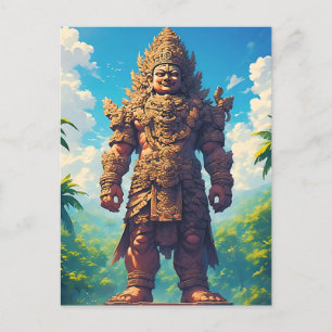 „Raksasa Nusantara“ (Riese des Archipels) Postkarte