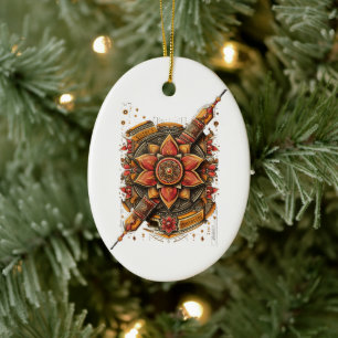 Raksha Bandhan Celebration Keramik Ornament