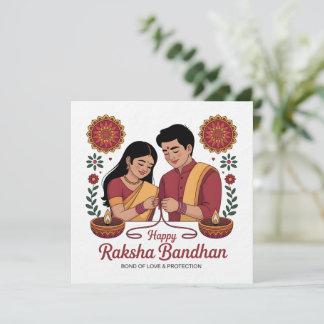 Raksha Bandhan Einladung