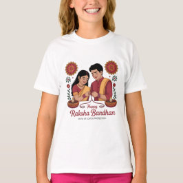 Raksha Bandhan Girls' Tri-blend T-Shirt