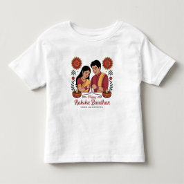 Raksha Bandhan Toddler Feinripp-Shirt Kleinkind T-shirt