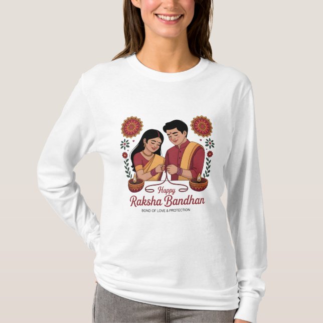 Raksha Bandhan  Women's Long Sleeve T-Shirt (Vorderseite)