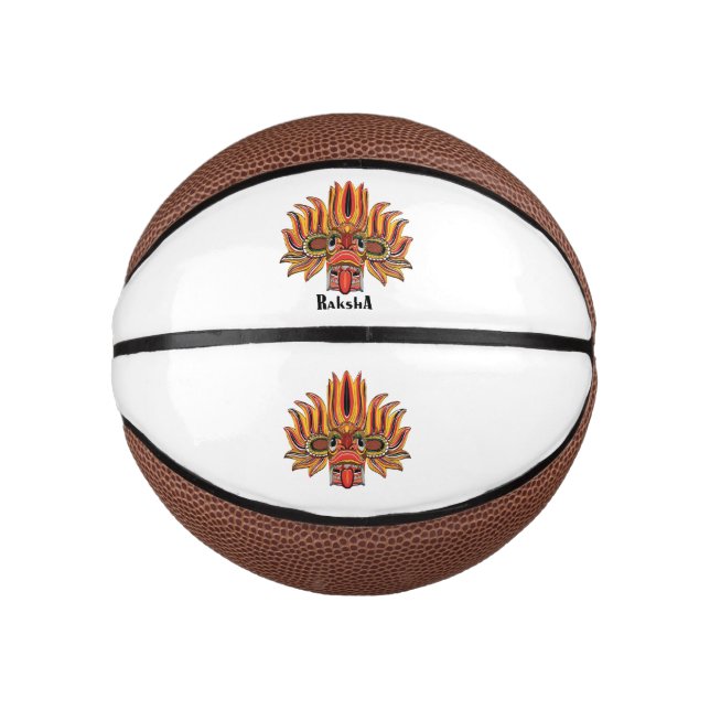 Raksha-Maske Mini Basketball (Vorderseite)