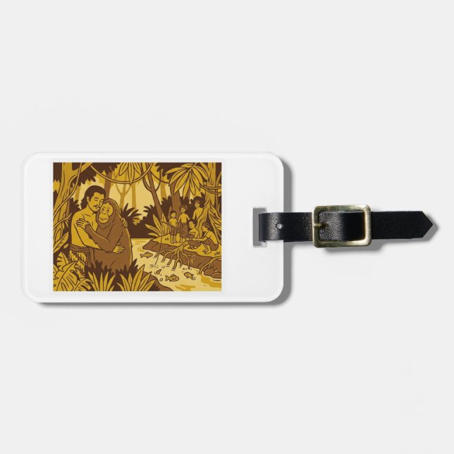 Rakup Beliang Gepäckanhänger (Vorderseite horizontal)