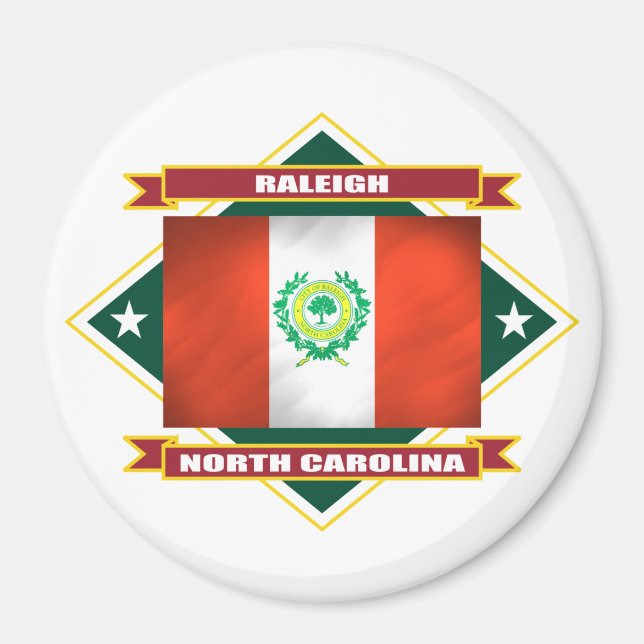 Raleigh Diamond Magnet (Vorne)