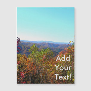 Raleigh Landkreis Landschaft Magnetkarte