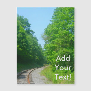 Raleigh Landkreis Tracks Magnetkarte