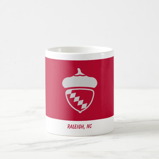 Raleigh, NC-Tasse Kaffeetasse (Mittel)
