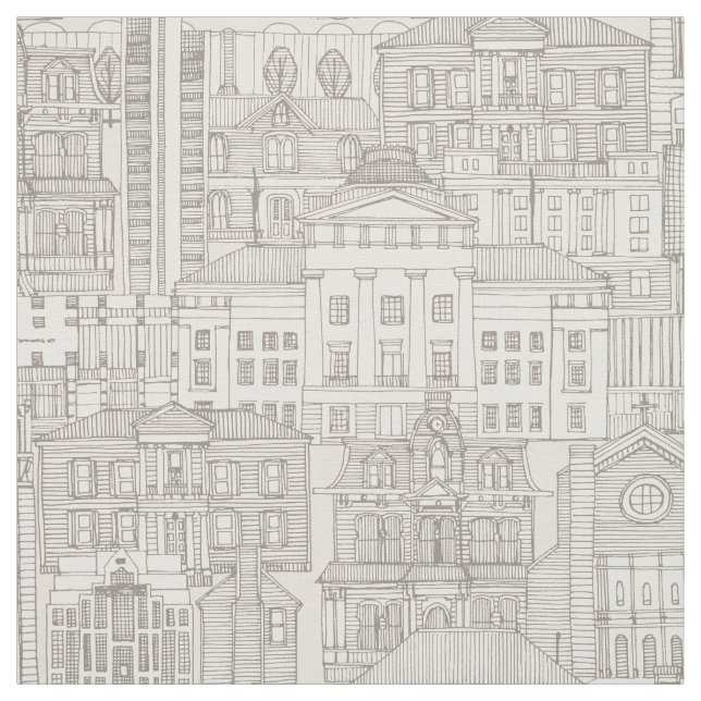 Raleigh NC-Toile Stoff (Muster)