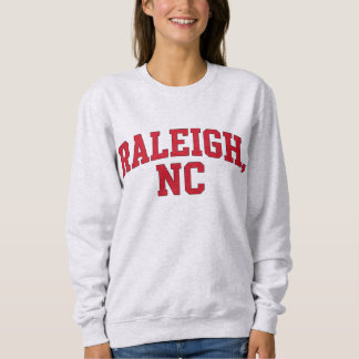 Raleigh NC Varsity Block Letter Design - Bold City Sweatshirt