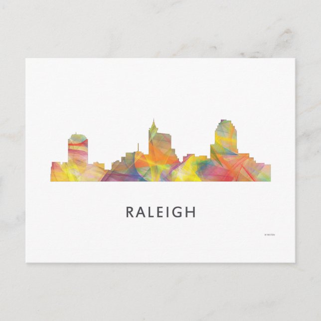 RALEIGH, NORDCAROLINA WB1 - POSTKARTE (Vorderseite)