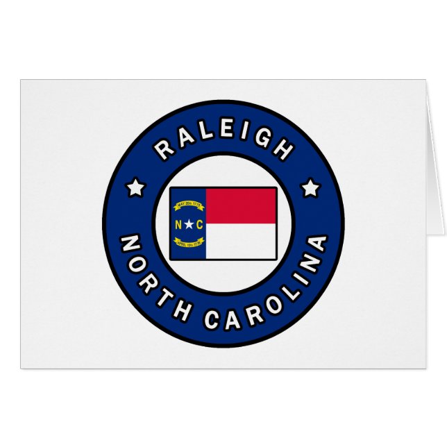 Raleigh North Carolina (Vorderseite (Horizontal))