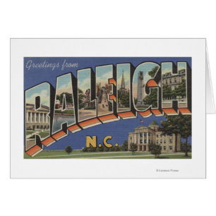 Raleigh, North Carolina - große Buchstabe-Szenen 2