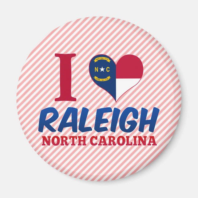 Raleigh, North Carolina Magnet (Vorne)
