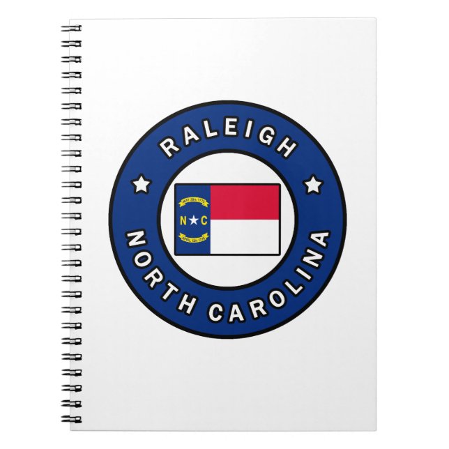 Raleigh North Carolina Notizblock (Vorderseite)