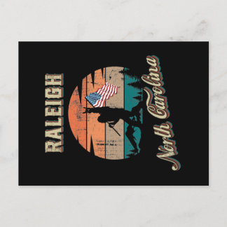 Raleigh North Carolina Postkarte