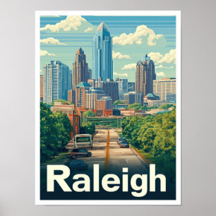 Raleigh North Carolina Ristorante della Carrà Poster