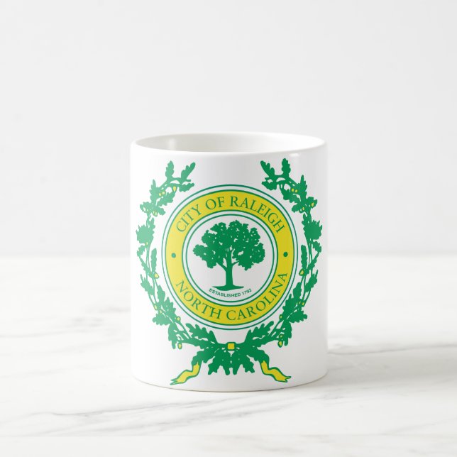 Raleigh, North Carolina Siegel Tasse (Mittel)